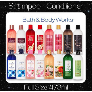 Dầu gội & xả shampoo & conditioner bath and body work 473ml
