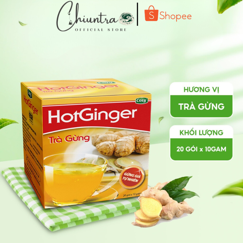 Trà Gừng hòa tan Hot Ginger Cozy