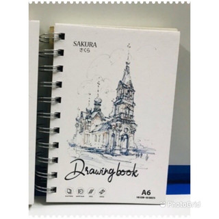 SET 10 sổ sakura A6(sổ 50 tờ đlg 160gsm- bìa ngẫu nhiên)