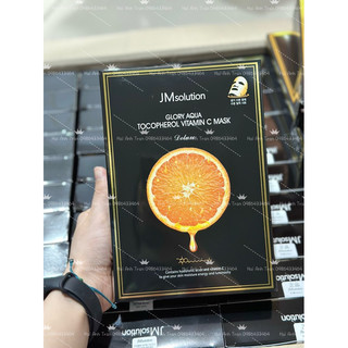 Mặt nạ Nạ cam Vitamin C mẫu mới nhất của JM solution