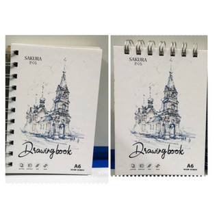 Set 10 sổ sakura a6