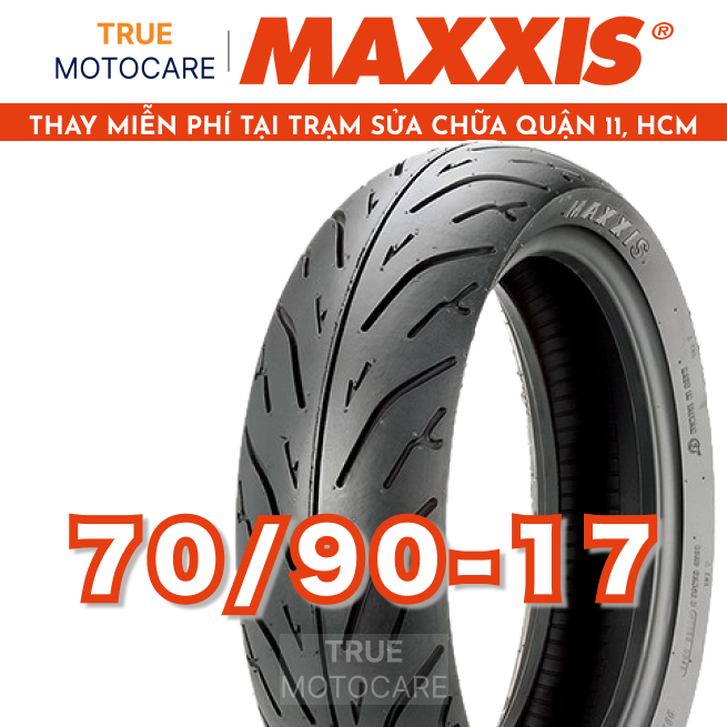 [Chính hãng] Maxxis 70 90 17 vỏ lốp xe máy