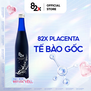 82X ROSE STEM CELL PLACENTA nước uống làm đẹp chứa hàm lượng 450.000mg , Tế Bào Gốc Hoa Hồng Damask (500ml/chai).