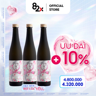 Nước Uống Đẹp Da 82X Combo 3 Chai KOHARU PLACENTA 315.000mg Placenta và 9000mg Collagen, (1500ml/3Chai)