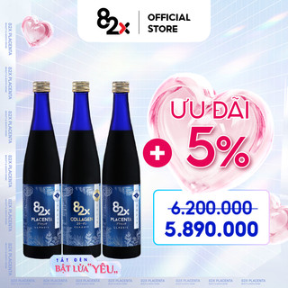 Combo 82X Cho Phụ Nữ U40: DA ĐẸP NHƯ Ý - CĂNG TRÀN SẮC XUÂN 3 chai 82X Placenta + Placenta + Collagen