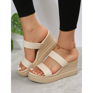  Dép Xuồng 2 quai ngang 7p đế nhựa giả cối 