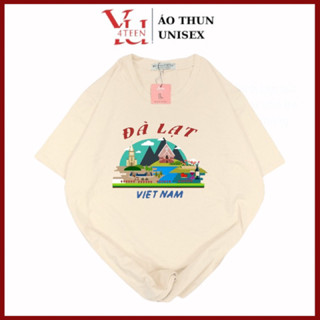 Áo Thun PHÔNG UNISEX in decal VN VIET NAM ĐÀ LẠT VIETNAM DALAT TOUR TRAVEL DU LỊCH (Đủ size M-L-XL-XXL bigsize)
