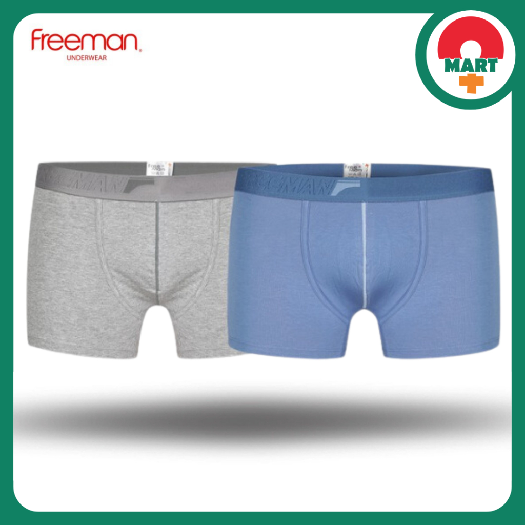 [Combo 2] Quần lót boxer nam cotton Freeman 6516