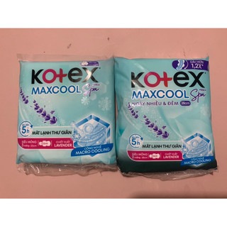 bvs kotex maxcool ( loai dùng thử)
