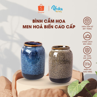 Bình cắm hoa 7.5x11cm cao cấp - gốm sứ bát tràng