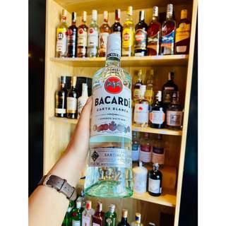 Rum Bacardi Trắng Pha Chế làm bánh chia nhỏ 100g từ chai 750ml