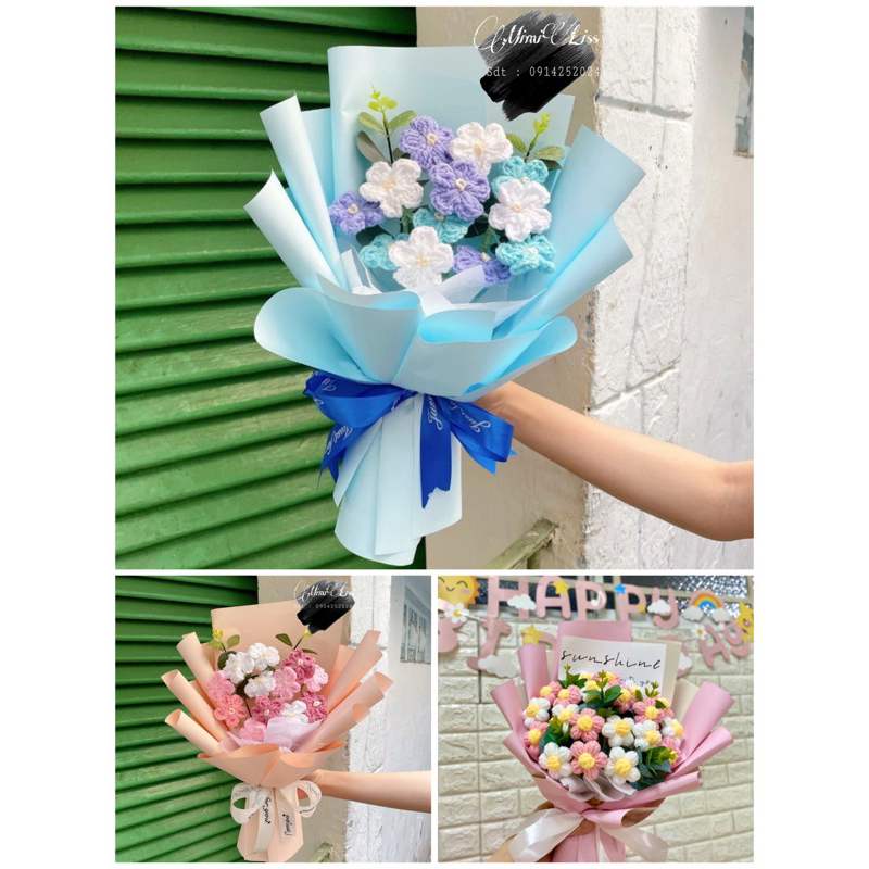 Hoa len mini cute đáng eoo