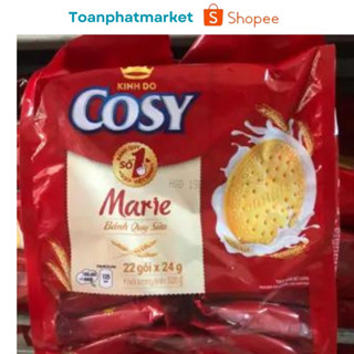 Bánh quy sữa Marie Cosy Kinh Đô túi to 528g-Toàn Phát Mart
