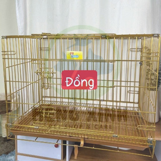 Chuồng Nuôi Thú Cưng Sơn Tĩnh Điện NAN DÀY 2.8 MM - Lồng Nuôi Chó Mèo Gấp Gọn Chất Lượng Tốt