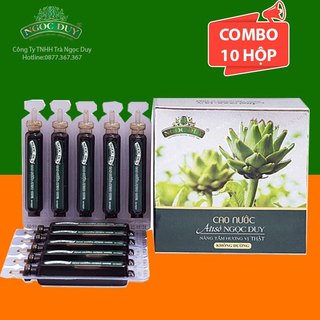 Bigsale 40% combo 10 hộp cao atiso nước không đường