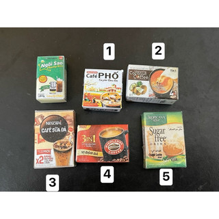 Mô hình hộp cafe tỉ lệ 1:12