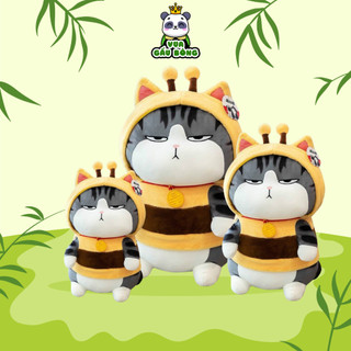 Gấu bông mèo hoàng thượng cosplay ong đáng yêu cao cấp Vua Gấu Bông