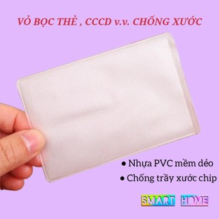 Bao nhựa bọc thẻ atm ,thẻ căn cước,cmt chống xước