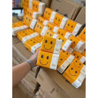 Thùng 30 gói giấy ăn mặt cười sakara siêu dai, siêu mịn