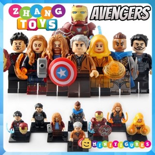 Đồ chơi Xếp hình Iron Man gồm Ancient One - Stever Rogers Thor - Tony Stark Valkyrie Minifigures Xinh X0260