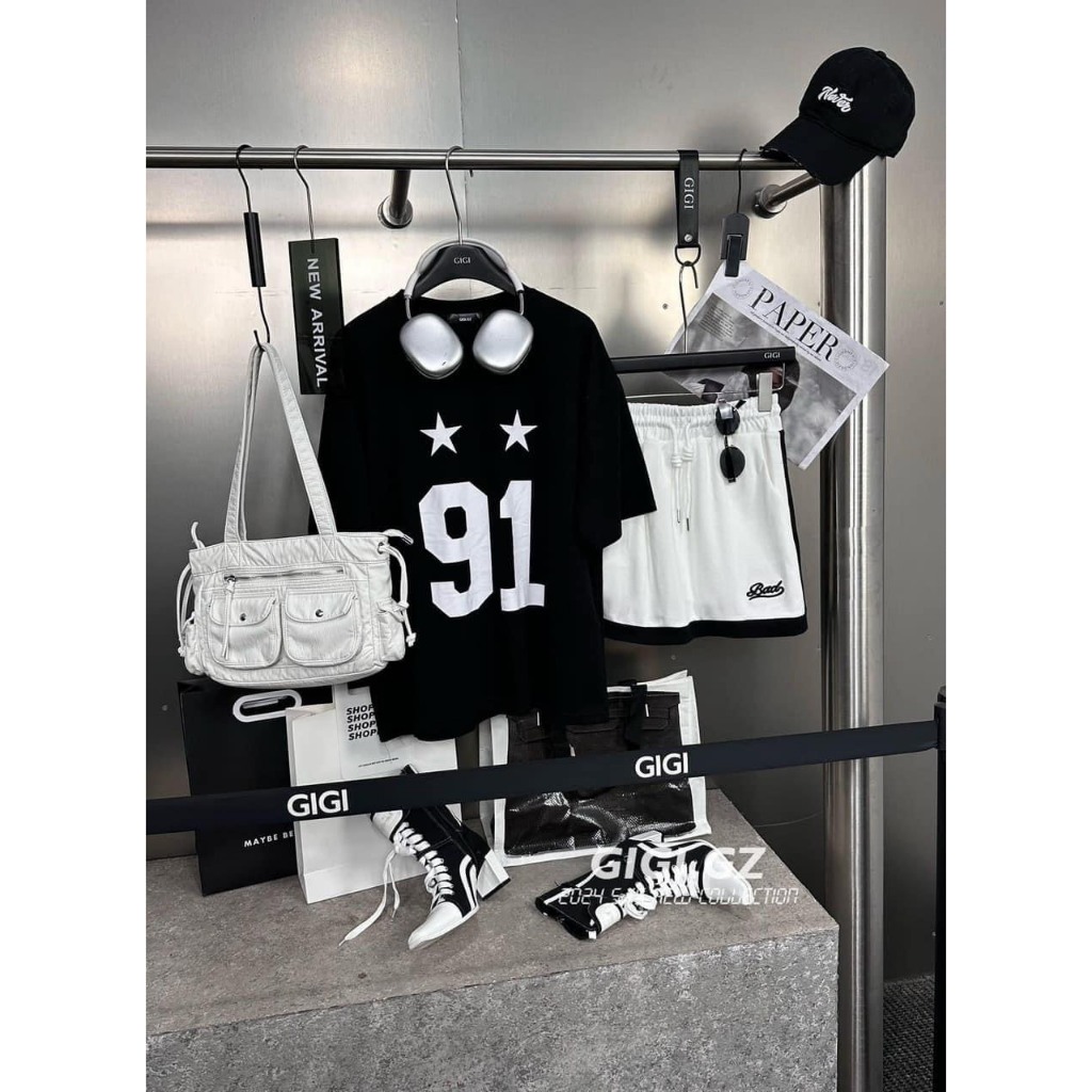 Set Bộ đồ nữ số 91, Set đồ nữ mặc chơi thể thao cực phong cách cho mùa hè Ms406