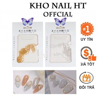 Dây bi vàng bạc trang trí móng nail siêu xinh HOT