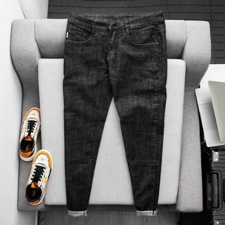 Quần jean nam dáng ôm ống côn mẫu mới trẻ trung chuẩn shop