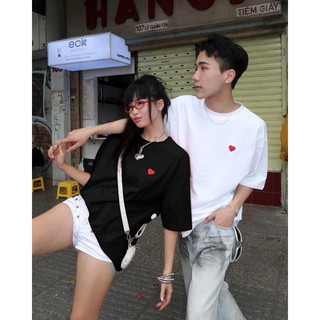 AO THUN UNISEX IN TRÁI TIM NHỎ NHẮN HÓT BOONG STORE  UNITIMNHO