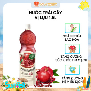 Nước ép lựu - woongjin chai 1.5l