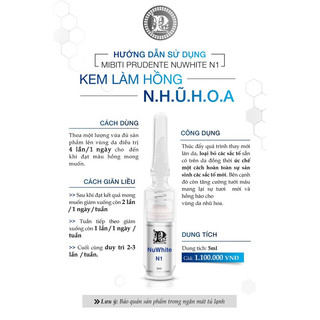 KEM LÀM HỒNG NHŨ HOA, THÂM NÁCH, HỒNG VÙNG KÍN, HỒNG MÔI, NÁM