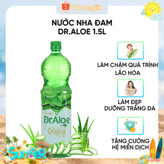 Nước Nha Đam Dr.Aloe - Woongjin chai 1.5L
