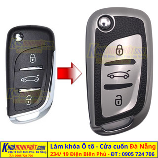 Bao Da Nhựa TPU Chìa Khoá Xe Ô Tô Mẫu V11