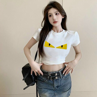 ÁO THUN CROPTOP SIÊU NHÂN MẮT VÀNG CRMATVANG