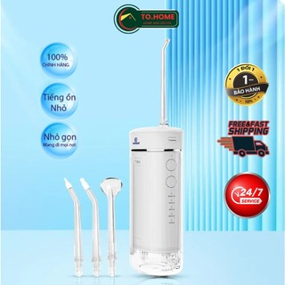 Máy Tăm Nước Chido, Máy Tăm Nước Cầm Tay - Chống nước IPX7, Khử Trùng UVC Bằng Tia Cực Tím, Bảo hành 2 năm, Lỗi 1 Đổi 1