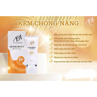 Kem chống nắng ada group 50g