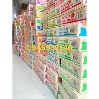 Combo thùng 24 lon pate aatas 80g - thạch cá ngừ và nước sốt sợi gà