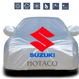 ⚡BẢO HÀNH 5 THÁNG⚡Bạt phủ ô tô, áo trùm xe, bạt che nắng mưa VẢI DÙ cho xe SUZUKI ERTIGA, XL7
