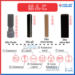 Con dấu inkan cho du học sinh Nhật, kỹ sư đi Nhật, Tích điểm