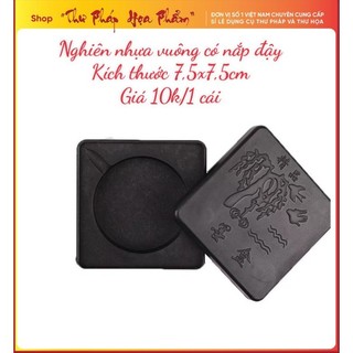Nghiên nhựa vuông thư pháp giá rẻ