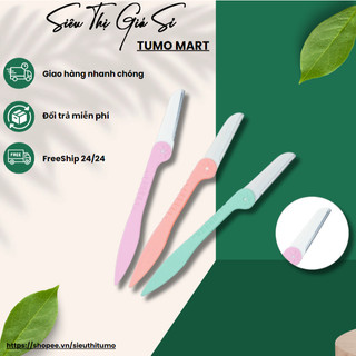 【Bán sỉ】Dao cạo lông mày, Dao cạo mặt cho nữ【SET 3 DAO CẠO LÔNG MÀY】TDK C20