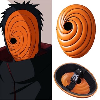 Mặt Nạ Hóa Trang Nhân Vật Anime Naruto Akatsuki Uchiha Tobi Obito loại cao cấp