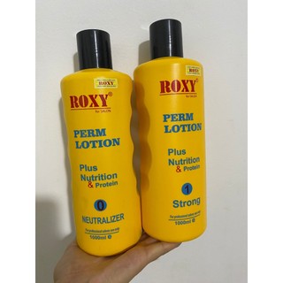 Kem Uốn Nóng (Uốn Setting) Thơm Cao Cấp  Roxy Perm Lotion 1000ml X 2