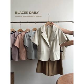 9100 ÁO BLAZER CỘC TAY MỘT CÚC