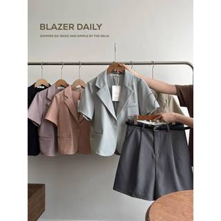 9100 ÁO BLAZER CỘC TAY MỘT CÚC