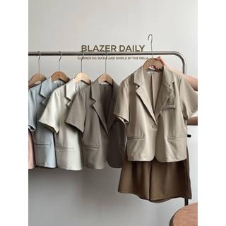9100 ÁO BLAZER CỘC TAY MỘT CÚC