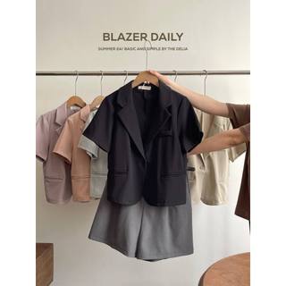9100 ÁO BLAZER CỘC TAY MỘT CÚC