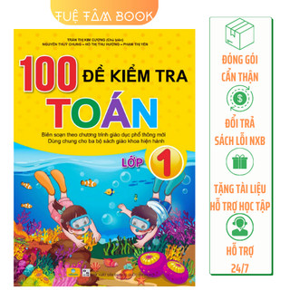 Sách - 100 đề kiểm tra toán lớp 1