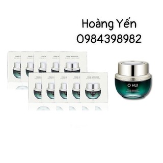 [10 GÓI] Kem dưỡng da ohui xanh prime dưỡng ẩm căng bóng trẻ hóa