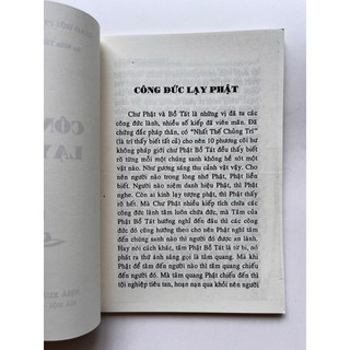 Sách - Công Đức Lạy Phật