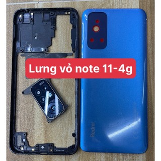 Lưng vỏ+ viền+kính camera điện thoại xiaomi redmi note 11-4g/ note 11s-4g lắp chung